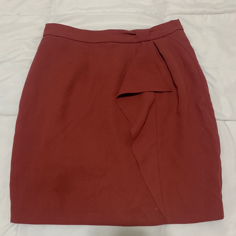 Salmón color skirt